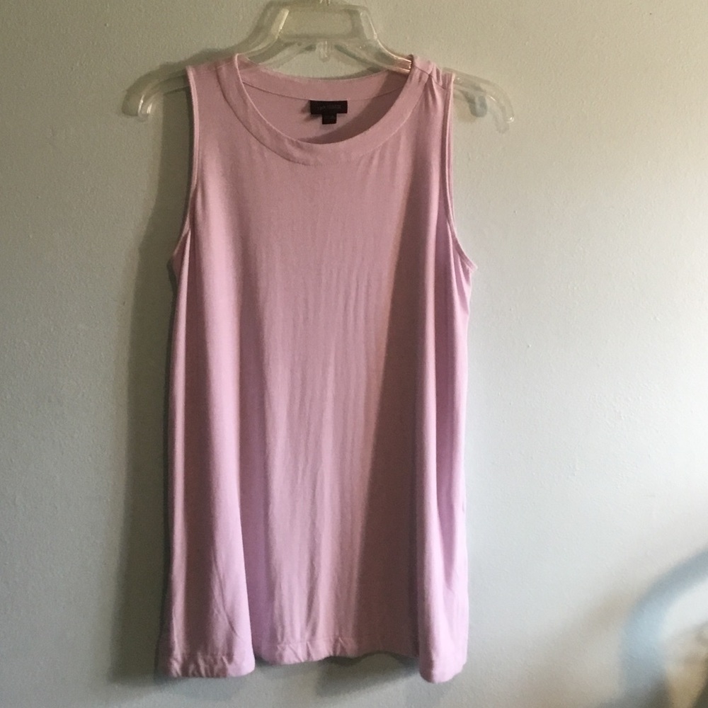 J. Jill Soft Scoop Neck Tank — Pale Lavender